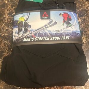 Gerry Men's Black Stretch Snow Pant